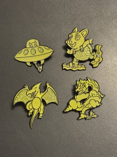 Metazoo ufo pin club set - set, 4