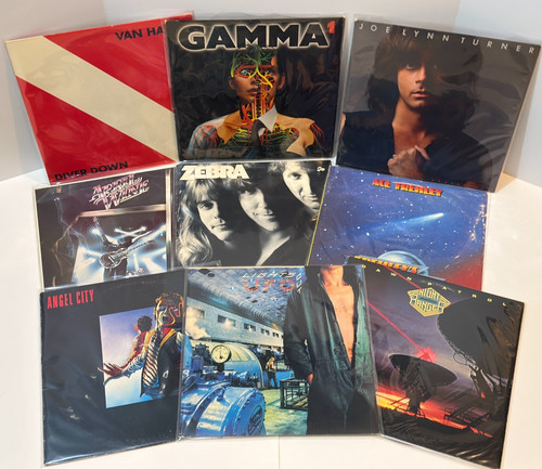 Hard rock vinyl lot van - hard,