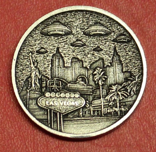Hobo nickel ufo alien las - nickel,