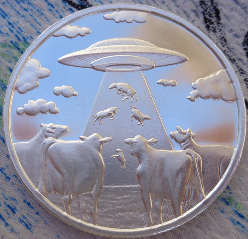 Oncia ufo mucche aliene - oncia,